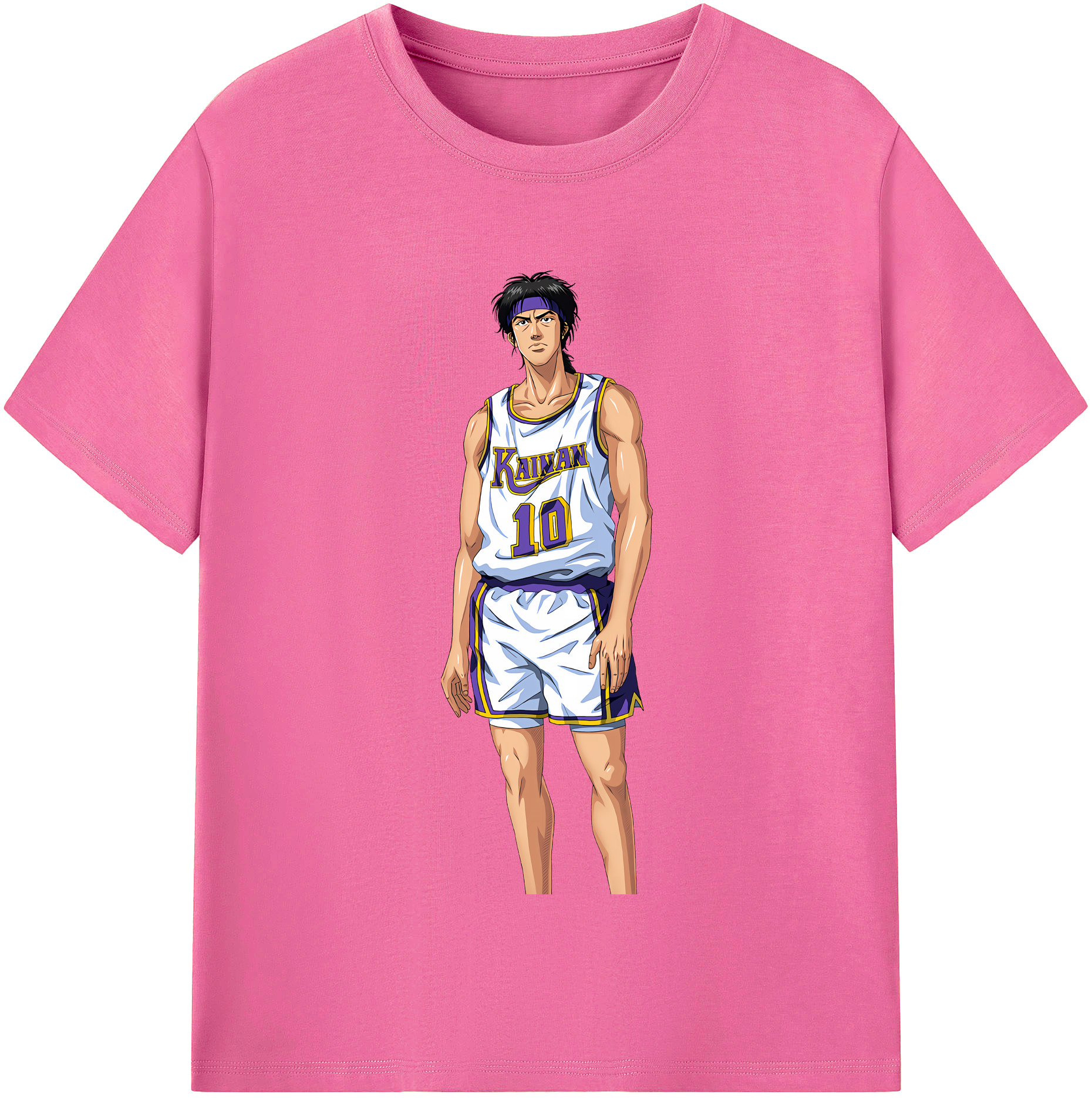 （画像用） SLAM DUNK／スラムダンク レディースカジュアルプリントTシャツ（綿100％）